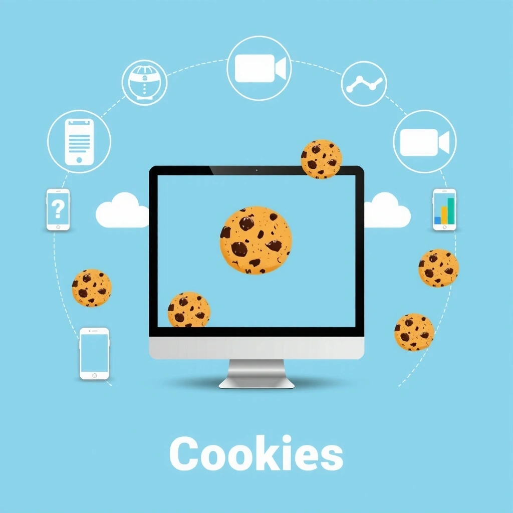 Illustration des cookies numériques