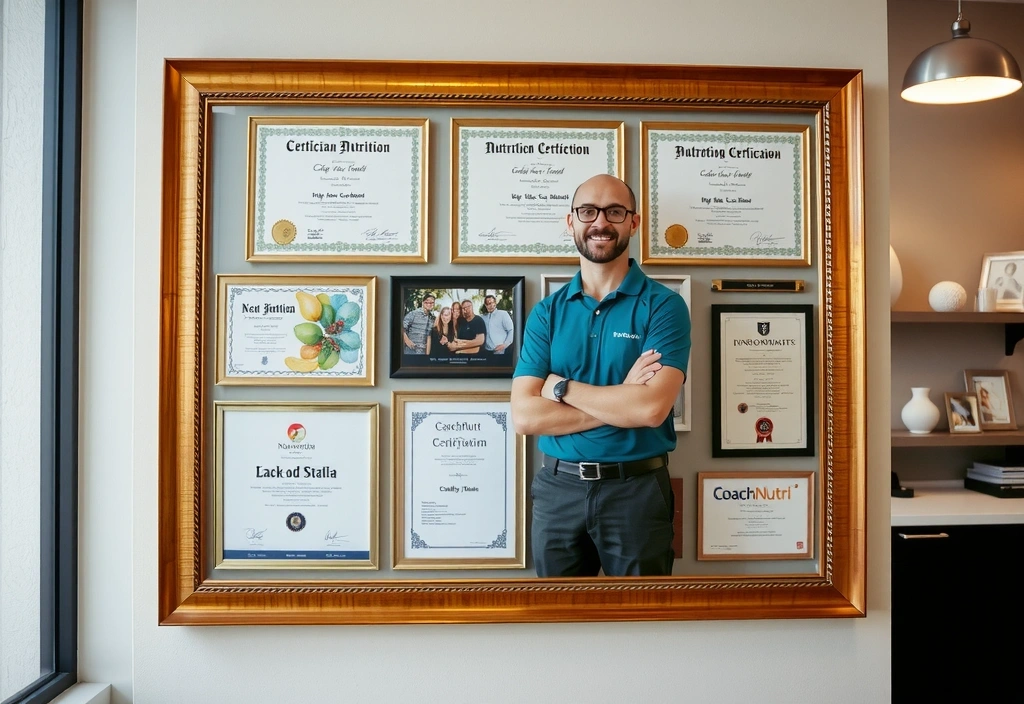 Certifications et diplômes de l'équipe CoachNutri